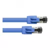 GoodConnections RNS® Cable de red Cat. 8.1, S/FTP, PiMF, libre de halógenos (LSZH), 2000MHz, 40Gbit/s, Azul, 2m