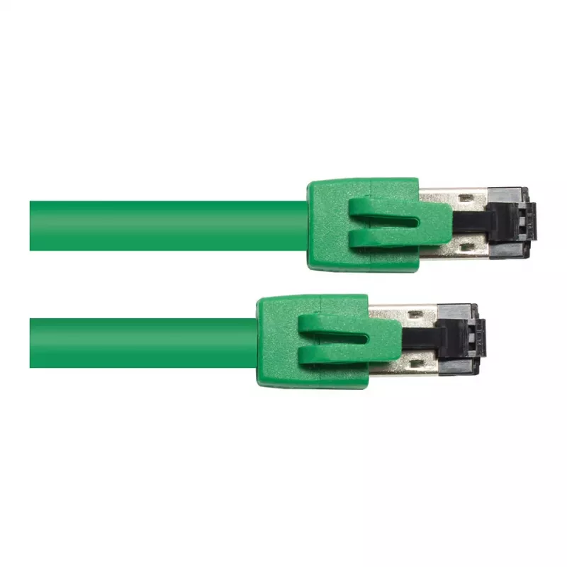 GoodConnections RNS® Cable de red Cat. 8.1, S/FTP, PiMF, LSZH, 2000MHz, 40Gbit/s, Verde, 1,5m