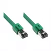GoodConnections RNS® Cable de red Cat. 8.1, S/FTP, PiMF, LSZH, 2000MHz, 40Gbit/s, Verde, 2m
