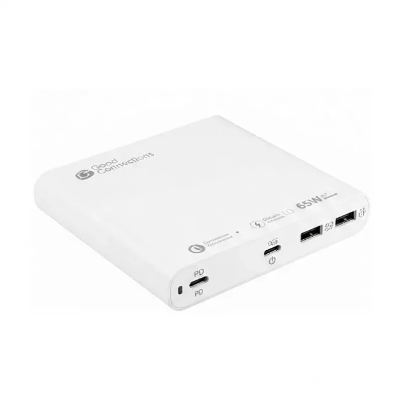 Good Connections Estación de carga rápida USB de sobremesa 65W 3 puertos