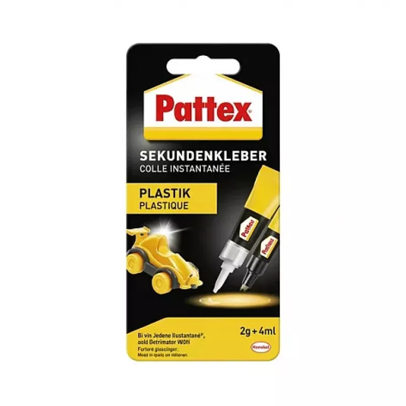 Pattex Pegamento súper para plástico 2g