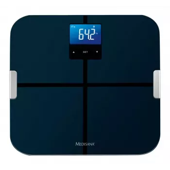 MEDISANA BS 440 Connect Báscula – báscula inteligente de análisis corporal con Bluetooth
