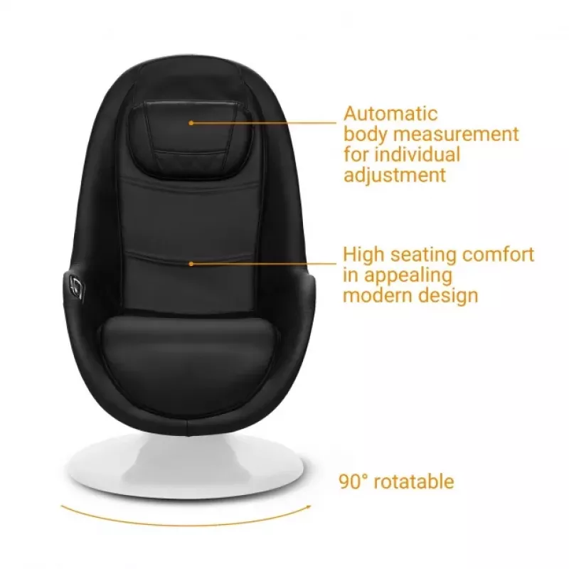 Medisana RS 660 Sillón de masaje Shiatsu con calor, negro