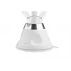 Medisana CM 850 Espejo de maquillaje LED con aumento 5x, LED luz de día, sensor táctil, giro 360°, plateado