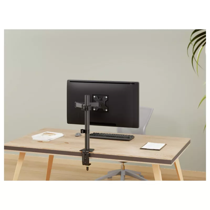 Equip Soporte de mesa para pantallas de 17-32 pulgadas, giro 360°, 10 kg, negro