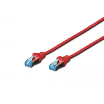 DIGITUS Cable de red CAT 5e SF/UTP 0,5m gris
