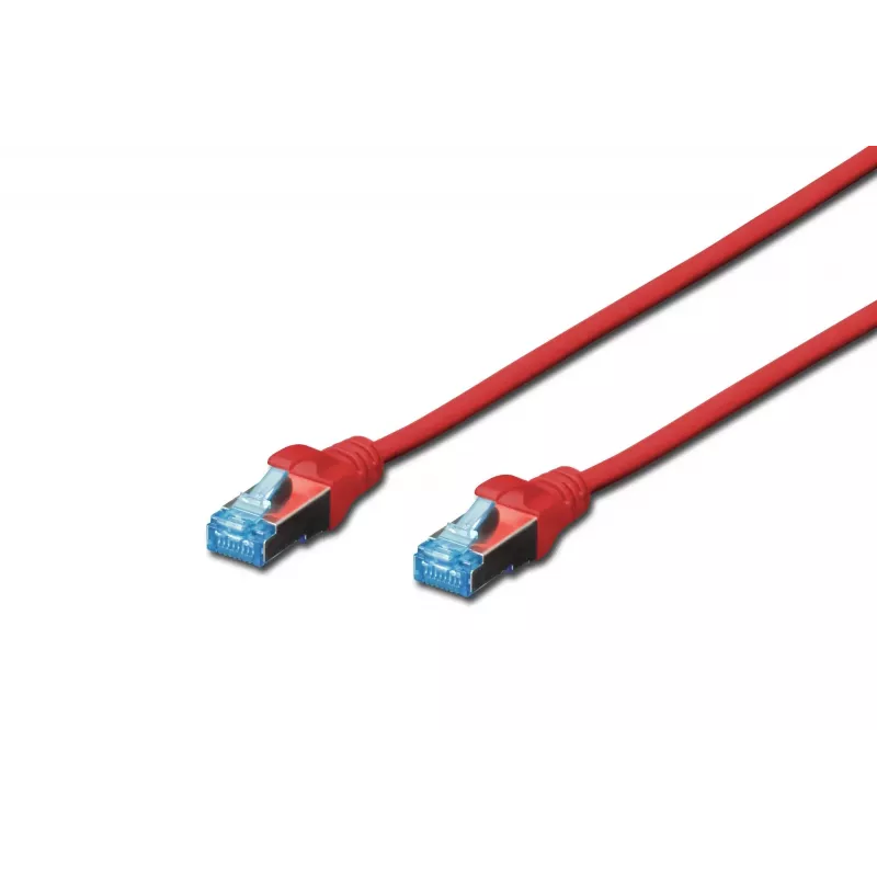 DIGITUS Cable de red CAT 5e SF/UTP 0,5m gris