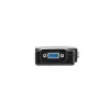 DIGITUS DS-41120-1 divisor VGA de 2 puertos carcasa de plástico 350 MHz HDSUB 15/M a 2x HDSUB 15/F 1080p