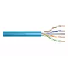 DIGITUS Cat.6A U/UTP B2ca AWG 23/1 LSOH 100m cable de instalación azul