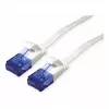 SHIVERPEAKS Cable de red plano CAT6 UTP 0,5m blanco
