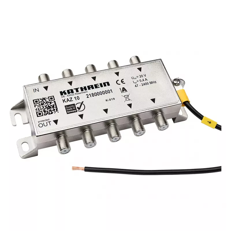 Kathrein KAZ 10 protección contra sobretensiones coaxial de 5 vías