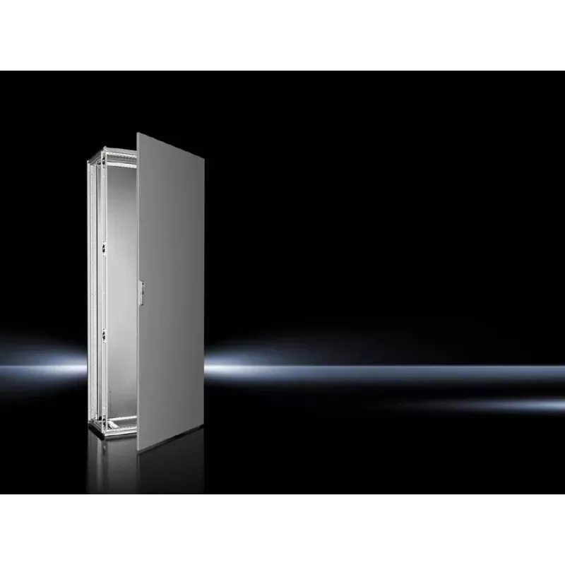 Rittal VX 8804.000 bastidor de envolvente de instalación libre, 1 puerta, cerradura, 800x2000x400 mm, gris