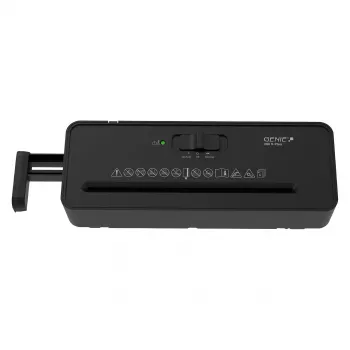 GENIE 260 S Plus destructora de documentos de acople corte en tiras 6 hojas negro