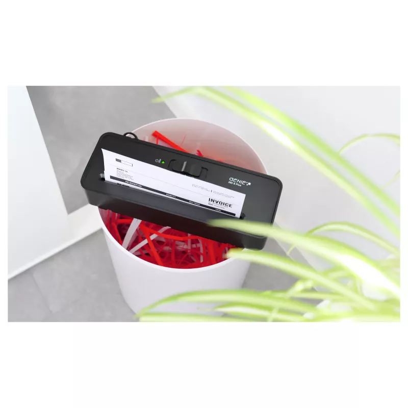 GENIE 260 S Plus destructora de documentos de acople corte en tiras 6 hojas negro