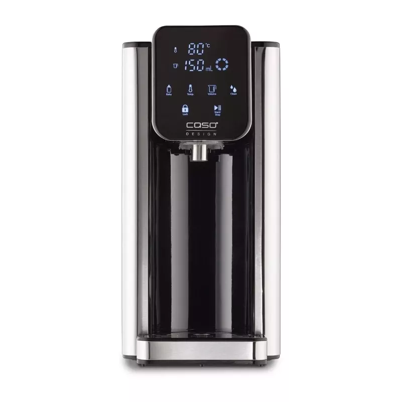 CASO HW 666 Inox dispensador de agua caliente Turbo 2,7L 2600W acero inoxidable/negro