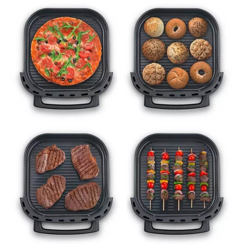 CASO AirFry & PizzaChef freidora de aire caliente 2850 W 6 L negra