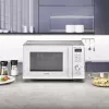 CASO Chef HCMG 25 microondas - 900W, aire caliente y grill, 25L, acero inoxidable
