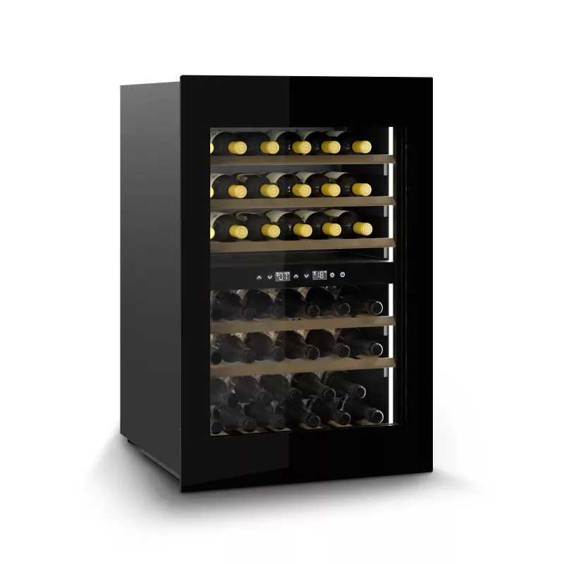 CASO WineDeluxe WD 41 vinoteca empotrable 41 botellas negra clase energética F