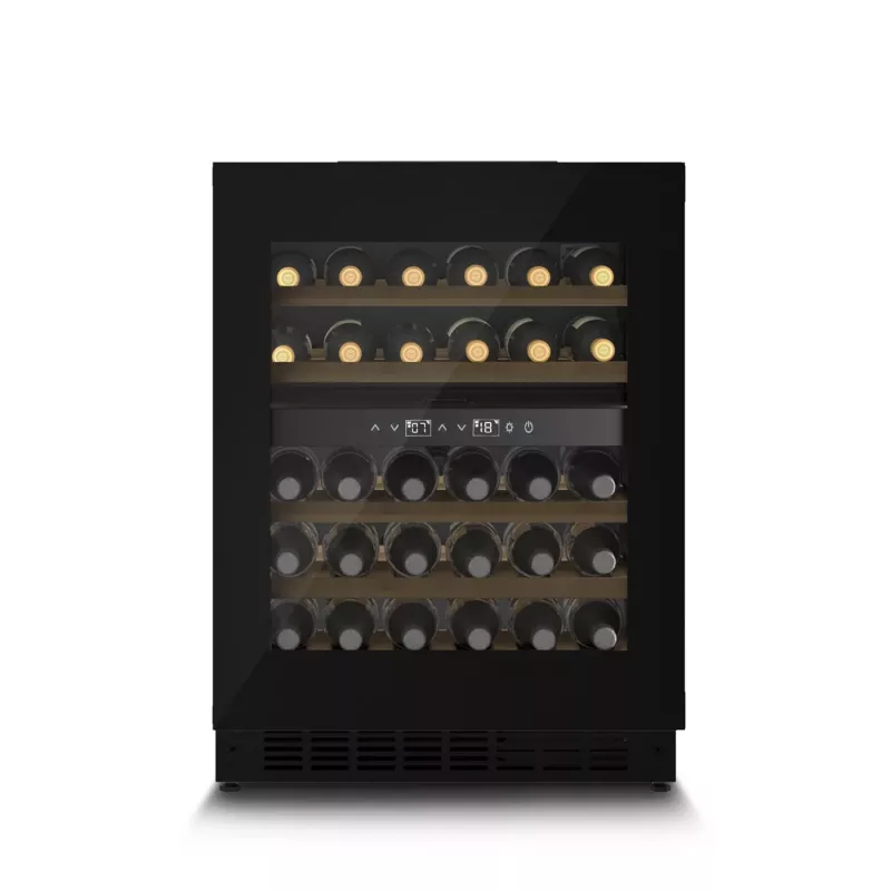 CASO WineDeluxe WDU 36 vinoteca empotrable 36 botellas compresor negra clase energética F