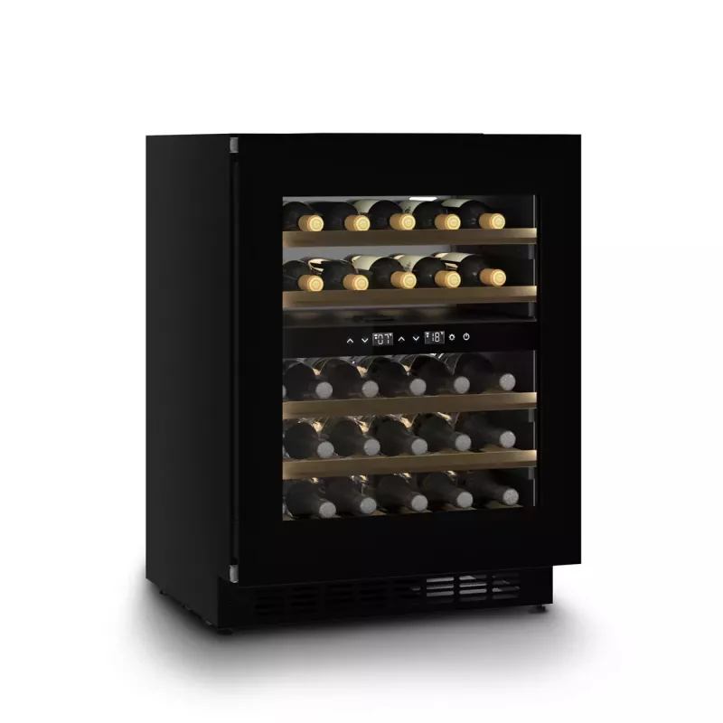 CASO WineDeluxe WDU 36 vinoteca empotrable 36 botellas compresor negra clase energética F