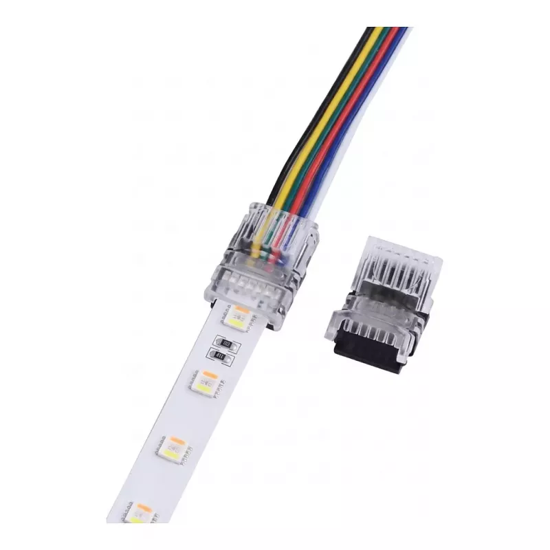 SYNERGY21 LED FLEX Strip Easy Connect conector de tira a cable 12mm RGB-CCT (RGB-WW)