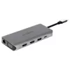PLUSONIC adaptador de acoplamiento USB-C 8en1 - Space Gray