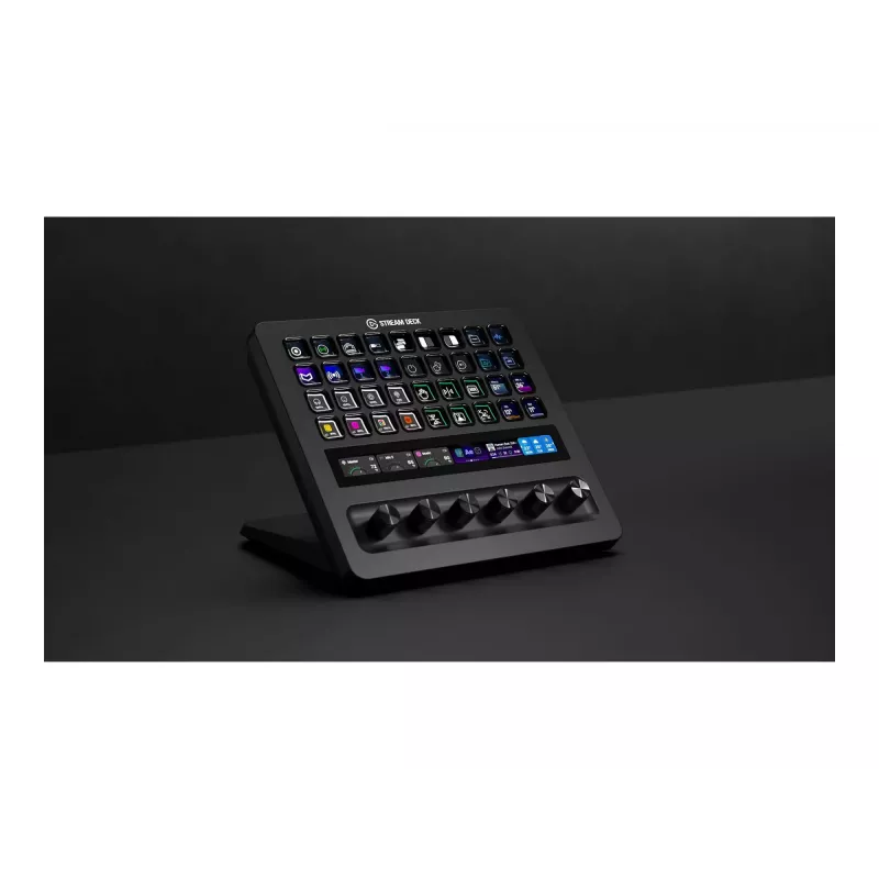 CORSAIR ELGATO Stream Deck+XL - 32 teclas LCD personalizables, USB-C, negro