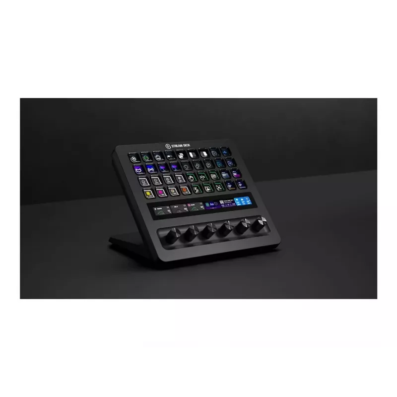 CORSAIR ELGATO Stream Deck+XL - 32 teclas LCD personalizables, USB-C, negro