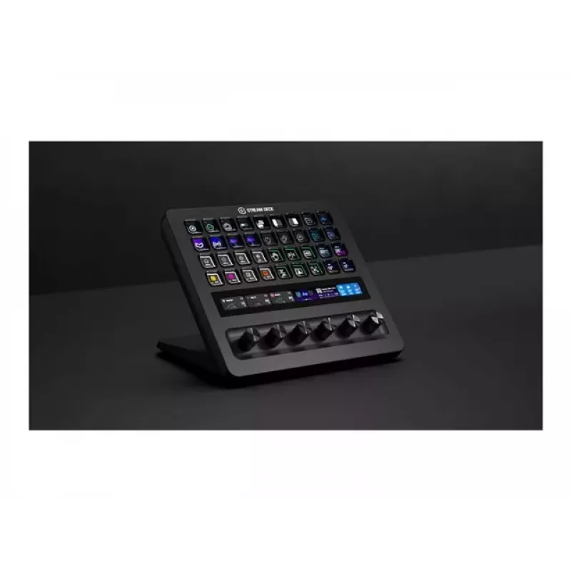 CORSAIR ELGATO Stream Deck+XL - 32 teclas LCD personalizables, USB-C, negro