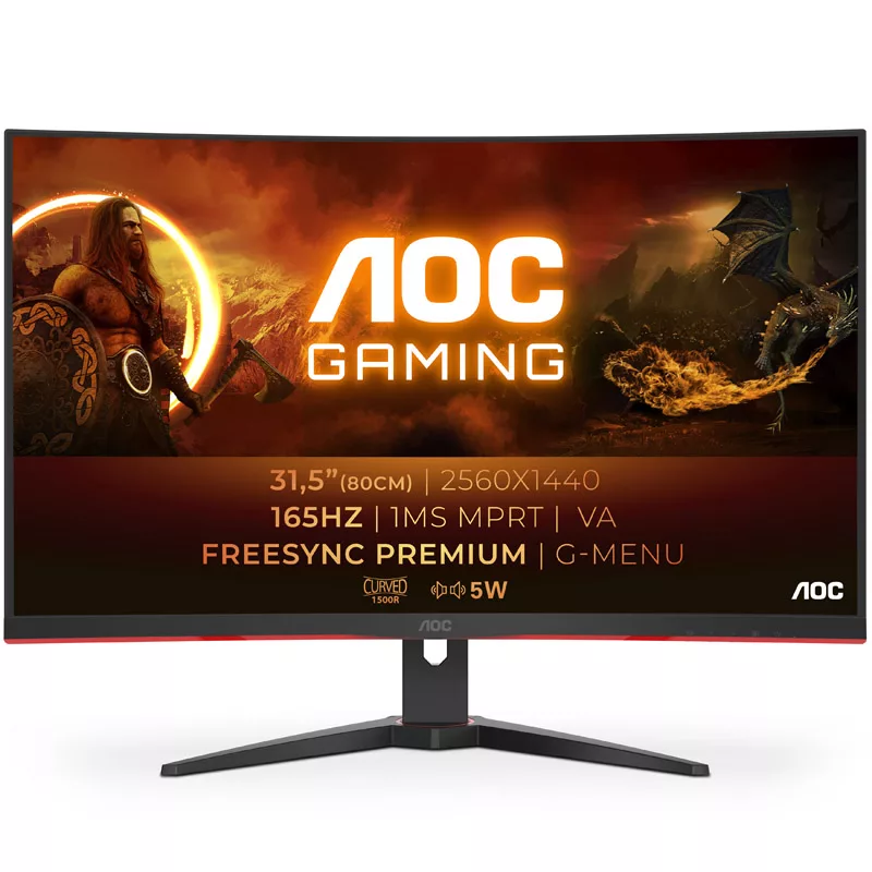 AOC CQ32G2SE Monitor gaming curvo QHD de 31,5