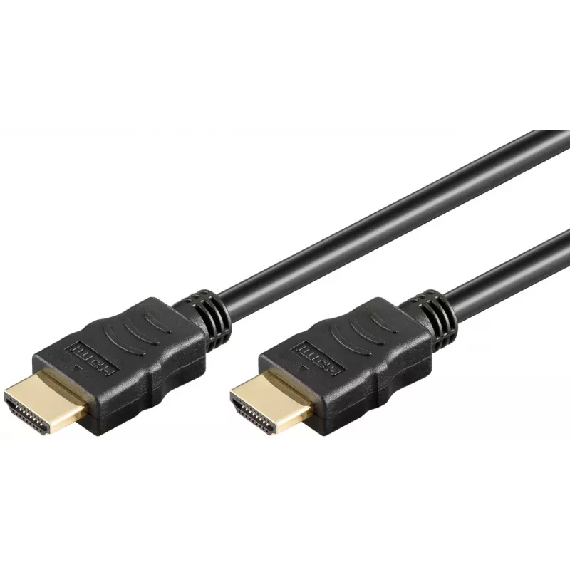 Goobay cable HDMI alta velocidad con Ethernet | Soft | 0,5 m