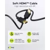Goobay cable HDMI alta velocidad con Ethernet | Soft | 0,5 m