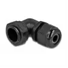 Delock Prensaestopas en ángulo de 90° PG13.5 negro