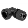 Delock Prensaestopas en ángulo de 90° PG13.5 negro