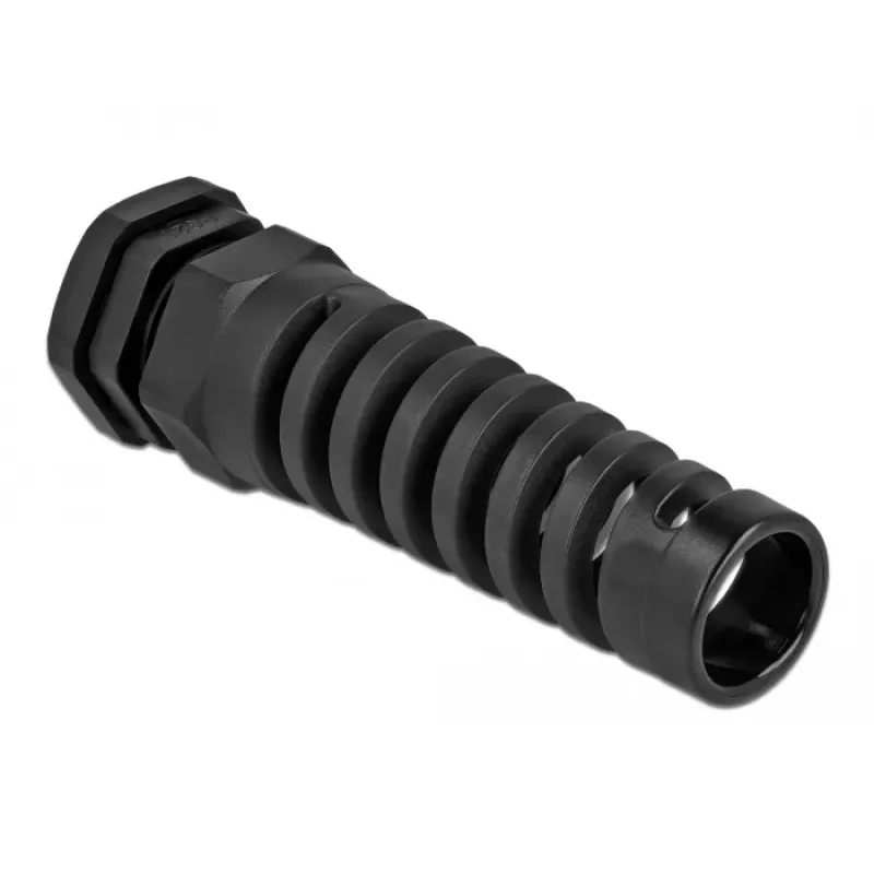 Delock Prensaestopas con alivio de tracción PG21 negro
