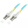 EFB-Elektronik ECOFIBER Latiguillo dúplex LC-LC 50/125µm OM3 LSZH aqua 2,0mm 2m
