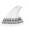 EFB Elektronik Pigtail de fibra ST-II 9/125 OS2 Set de 12 colores 2m