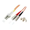 EFB-Elektronik Cable de conexión de fibra óptica dúplex LC-SC OM1 62.5/125µm 3m naranja LSZH