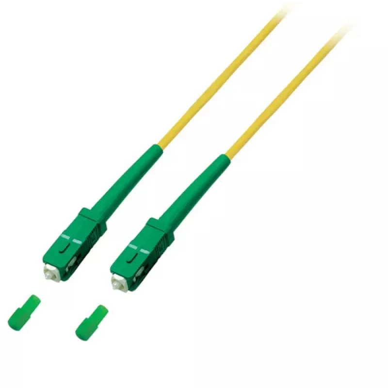EFB Elektronik Cable de red SC/APC monomodo (M) 2m dúplex OS2 LSZH amarillo