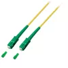 EFB Elektronik Cable de parcheo de fibra óptica SC/APC monomodo (M) 1m amarillo