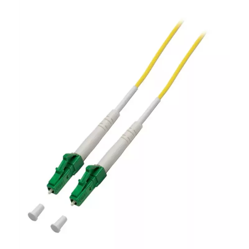 EFB Electronics O2519.1 Cable de parcheo de fibra óptica simplex LC/APC a LC/APC 9/125 OS2 1 m G.657.A2