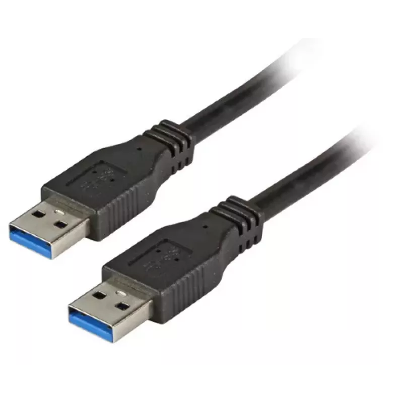 EFB Elektronik cable USB 3.0 Premium, USB-A macho a USB-A macho, 3 m, negro