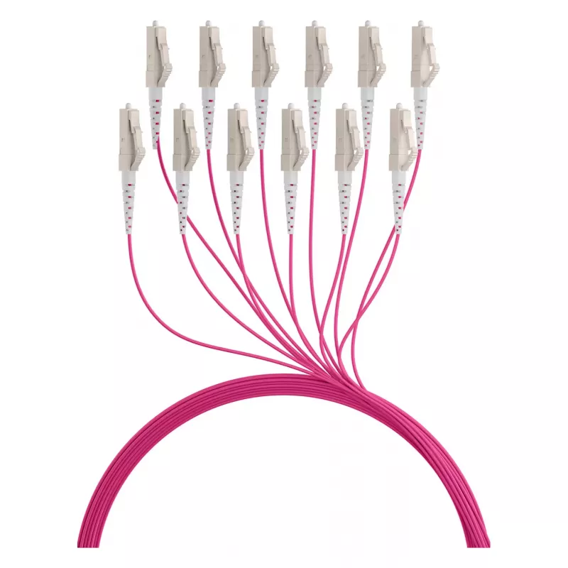 EFB Cable troncal U-DQ(ZN)BH OM4 12G (1x12) LC-LC 40m Dca LSZH