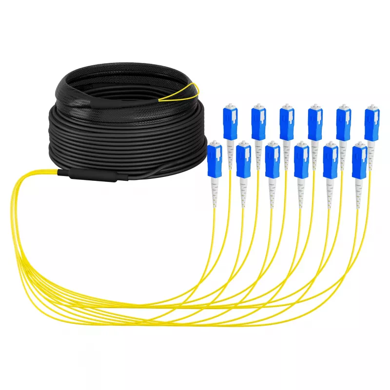 EFB Cable troncal U-DQ(ZN)BH OS2 12E (1x12) SC-SC 40m Dca LSZH G657A1