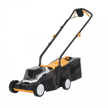 Batavia Cortacésped a batería 18V 32 cm - herramienta sin batería ni cargador - superficie de corte máxima 200 m²