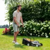 Batavia Cortacésped a batería 18V 32 cm - herramienta sin batería ni cargador - superficie de corte máxima 200 m²