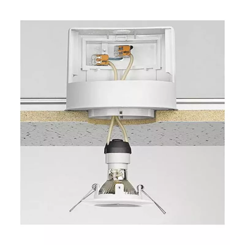 WAGO 221-412 Conector de empalme compacto de 2 conductores, 0,2-4 mm², 100 unidades