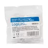 LogiLink Acoplador en línea Keystone F hembra a F hembra 75 ohmios blanco