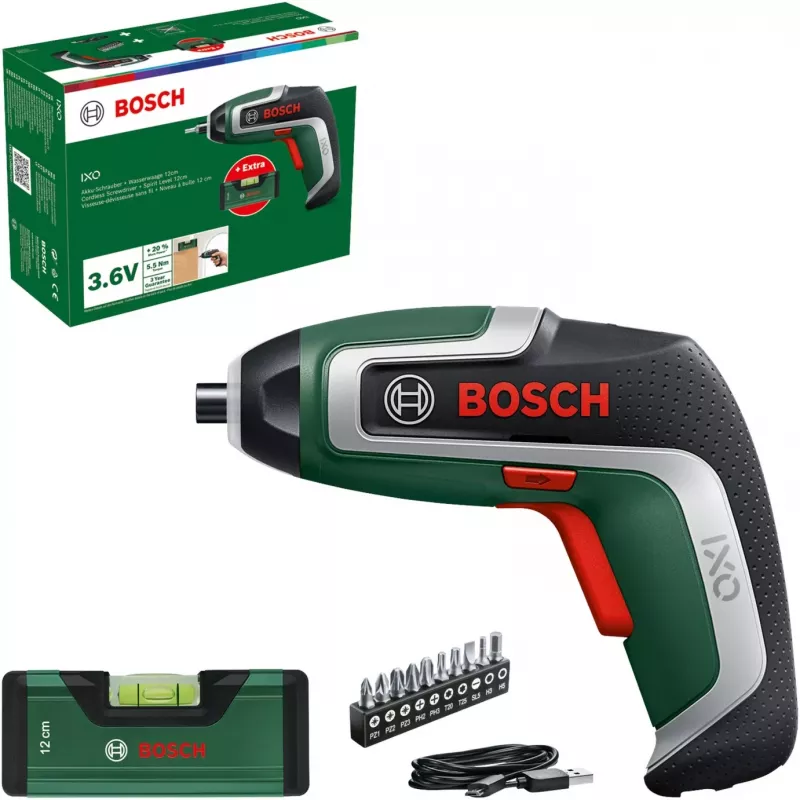 Bosch IXO 7 Level Set atornillador a batería 2.0 Ah (06039E0008)