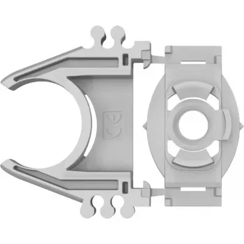 BOSCH PRO EPC-16 abrazadera para tubos, 100 uds. (gris claro, para tubos Ø 16 mm)